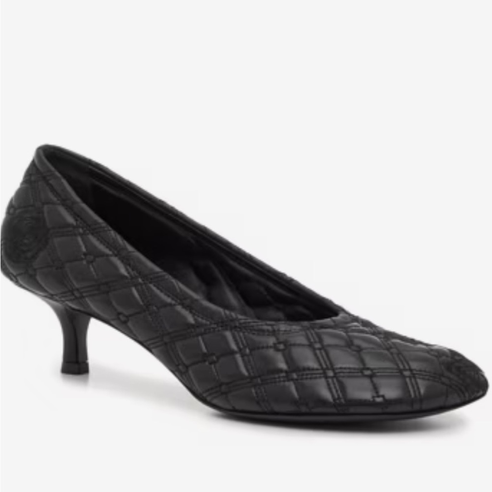 Burberry Black Leather Baby Pump Shoes - Picture 17 of 17